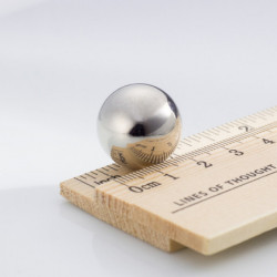 Neodymium magnet ball dia. 19 N 80 °C, VMM5-N38