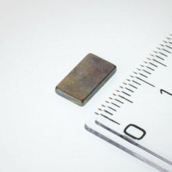 Neodymium magnet prism 10x5,5x1,5 P 80 °C, VMM8-N45