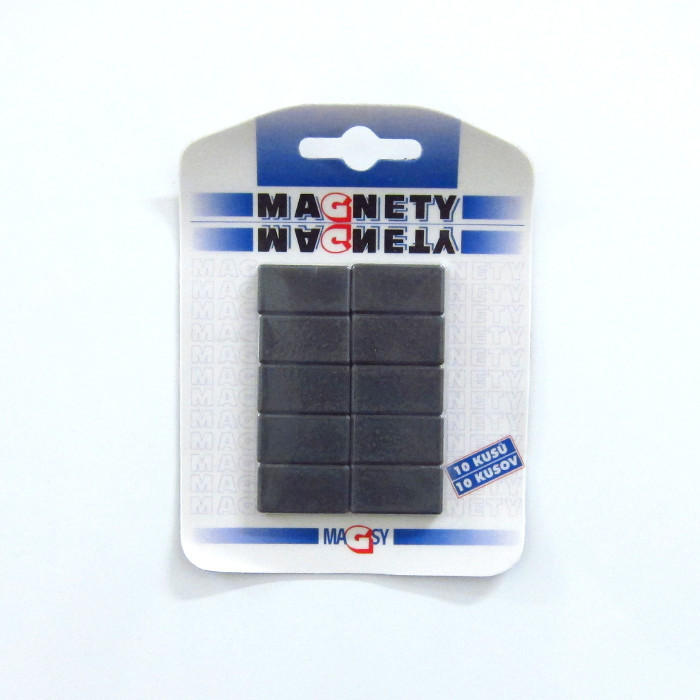 Packed ferrite magnet 28x15x5 mm