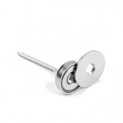 Steel counterpart diam. 23 x 1.5 mm with screw hole