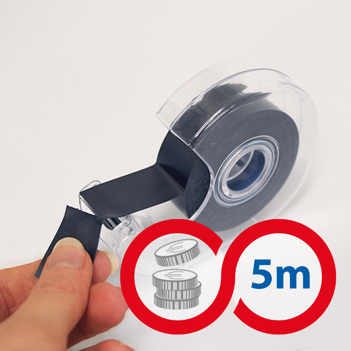 Magnetic tape dispenser 19x0,3 mm