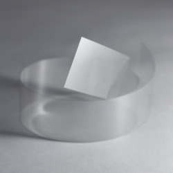 PVC foil for magnetic label, width 50 mm
