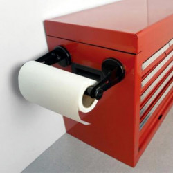 Magnetic holder of kitchen towels
