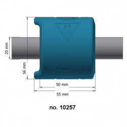 Magnetic water de-hardener, diameter 20 mm