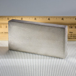 Neodymium magnet prism 100x50x15 N 80 °C, VMM4-N35
