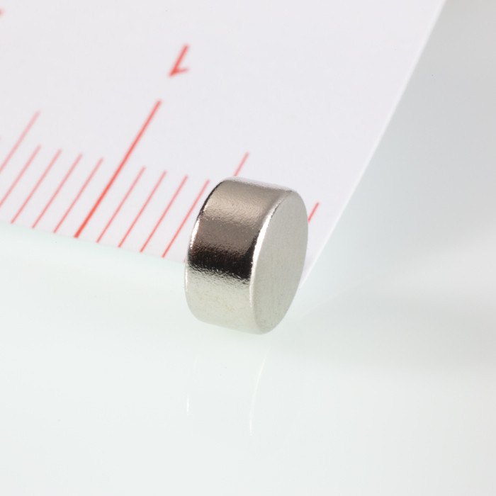 Neodymium magnet cylinder dia.6x3 N 80 °C, VMM4-N35