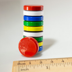 Packed color magnet round...