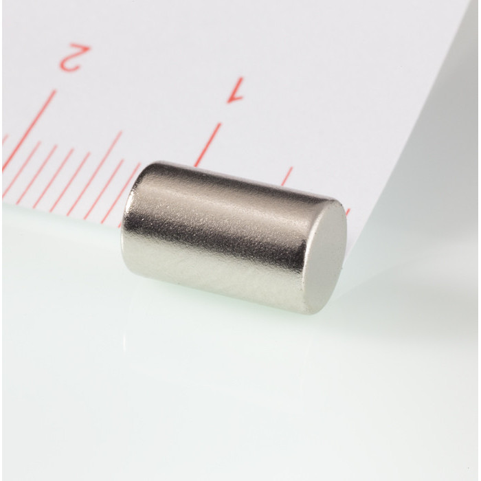 Neodymium magnet cylinder dia.6x10 N 120 °C, VMM1H-N27H