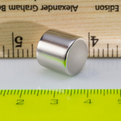 Neodymium magnet cylinder dia.13x12 N 80 °C, VMM7-N42