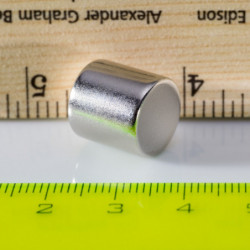 Neodymium magnet cylinder dia.13x13 N 80 °C, VMM7-N42