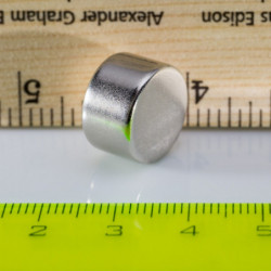 Neodymium magnet cylinder dia.15x9 N 80 °C, VMM7-N42