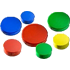 Color ferrite magnets