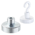 Pot magnets / Round base magnets